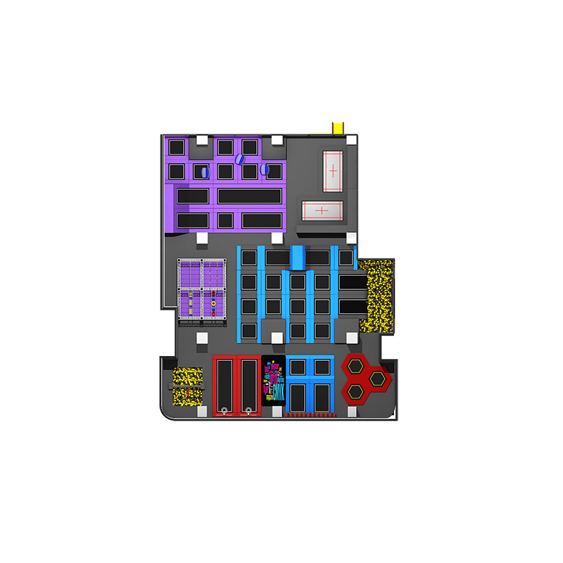 蹦床公园532平