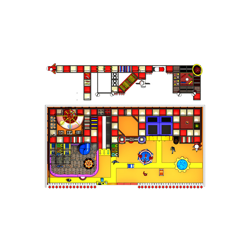 Space themed naughty castle