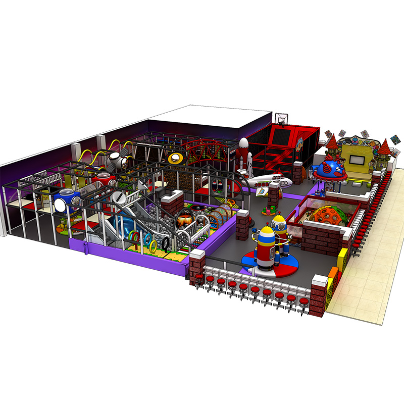 Space themed naughty castle