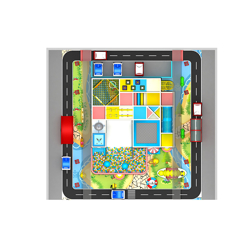 Colorful theme naughty castle 234 flat