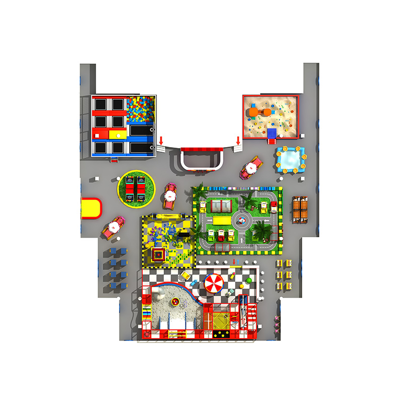 Colorful theme naughty castle 2000 flat