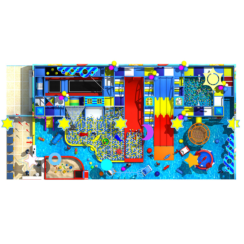 Ocean themed naughty castle