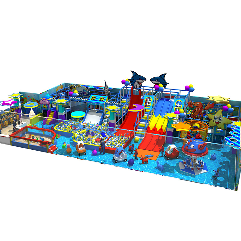 Ocean themed naughty castle