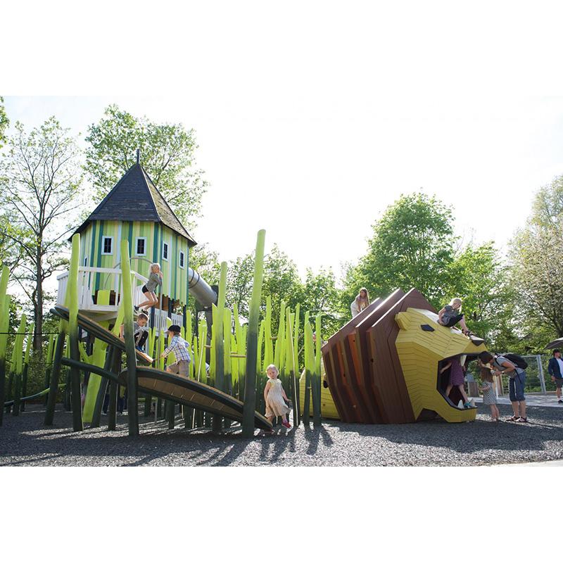 Lion Statue playground