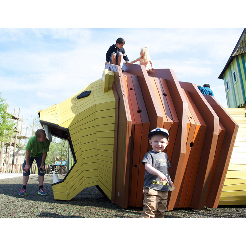 Lion Statue playground