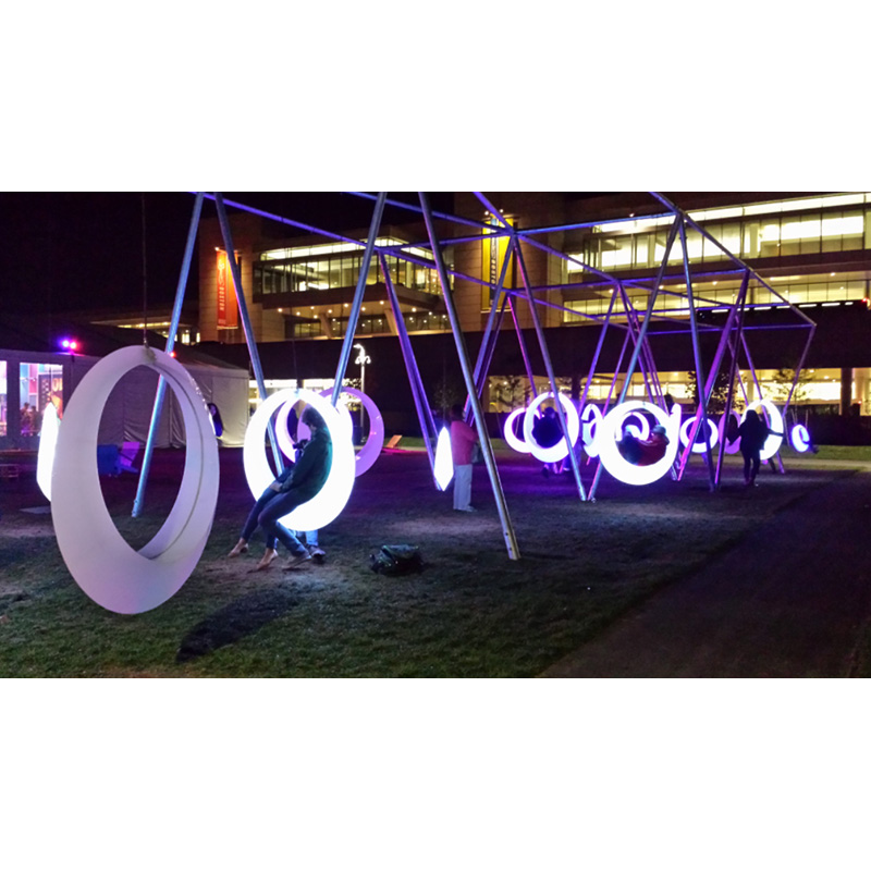Luminous swing